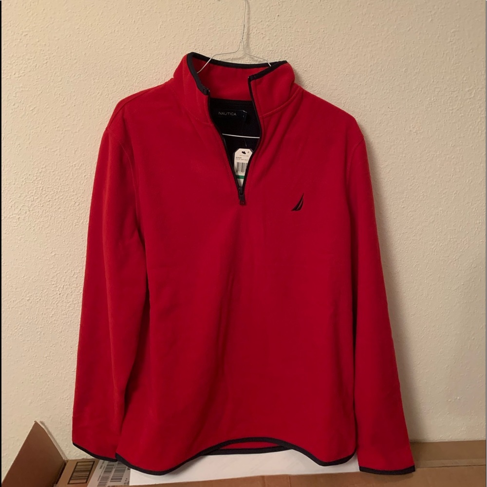 Men’s Nautica Zip Fleece Hoodie Large
